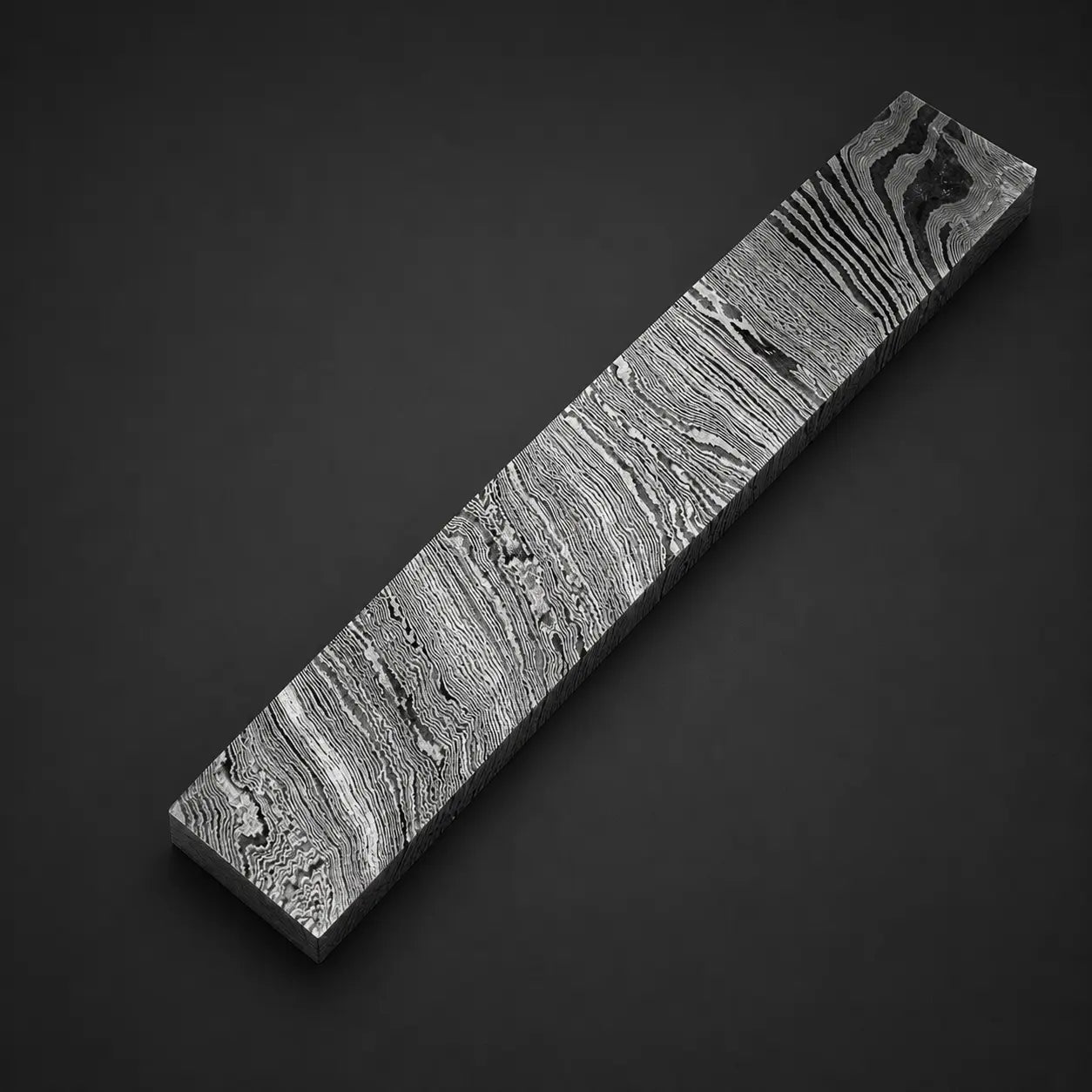 Hand Forged Damascus Steel Billet | Twist