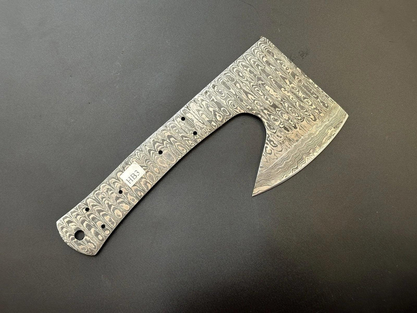 Damascus Steel Meat Cleaver Knife Blank Blade – HB3 - Jayger