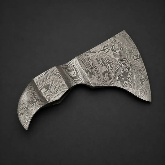 Damascus Steel Tomahawk Axe Head