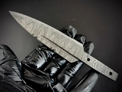 Hand Forged Sgian Dubh Knife Blank – B6 - Jayger