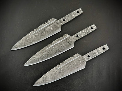 Hand Forged Sgian Dubh Knife Blank – B6 - Jayger