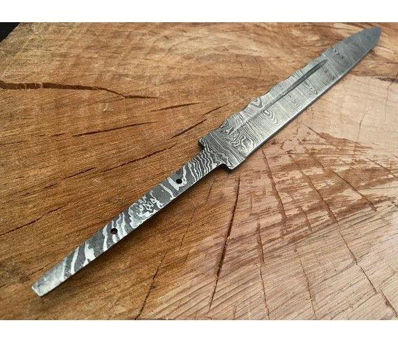 Handmade Scottish Dirk Blank Blade Damascus Steel – b275 - Jayger