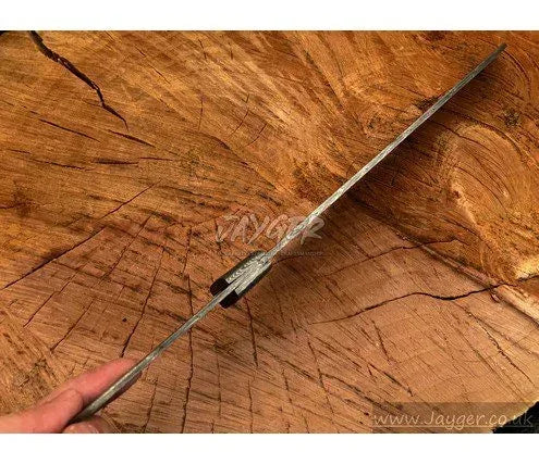 Handmade Damascus Steel Knife blade-Chef Blank Blade-Heat Treated - Jayger