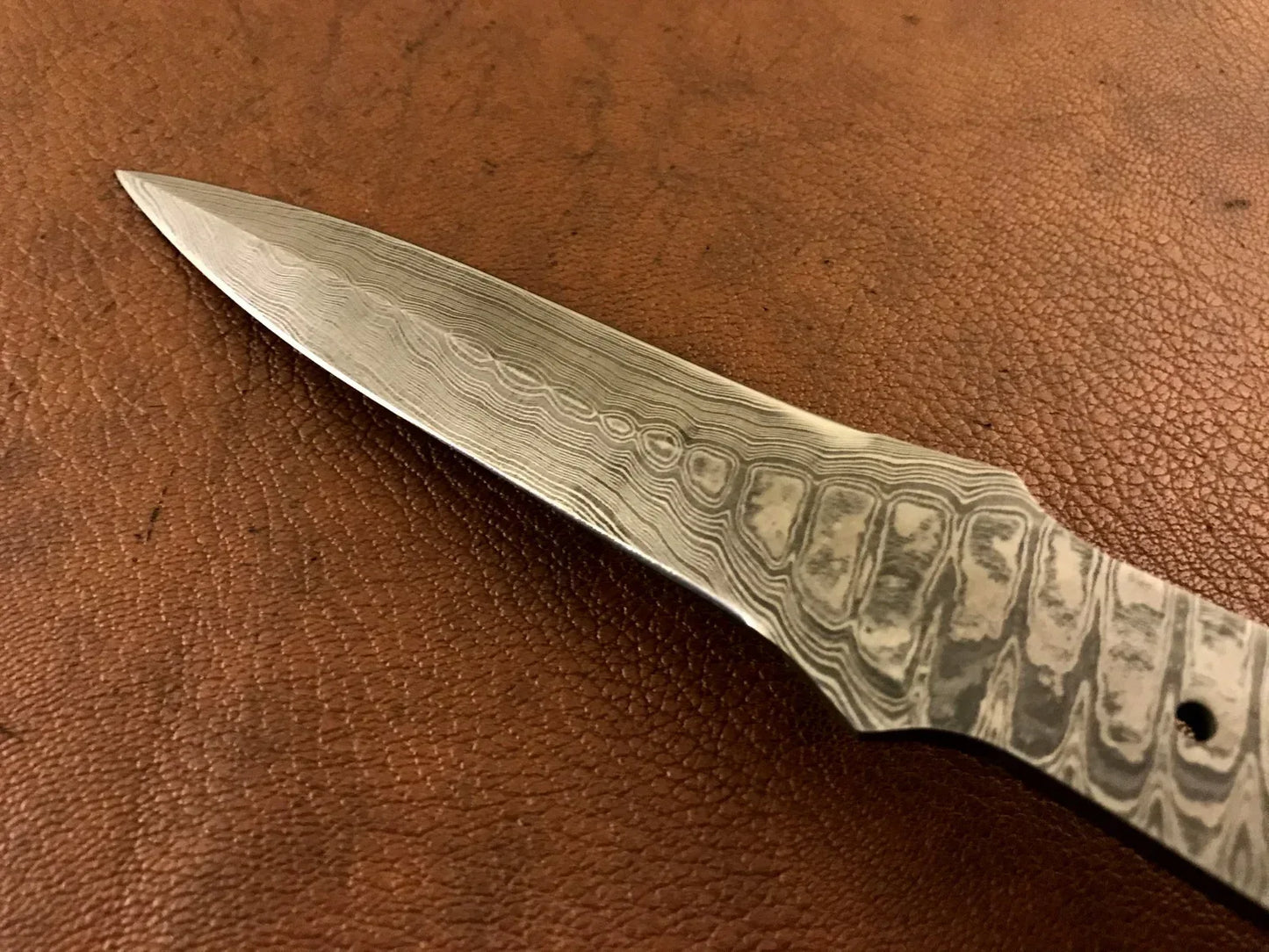 Hand Forged Damascus Steel Dagger Knife Blade – B36 - Jayger