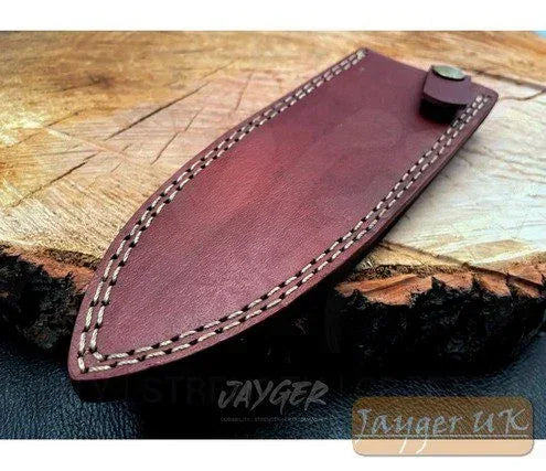 Custom Made Fixed Blade Knife Leather Sheath – BGS1 - Jayger