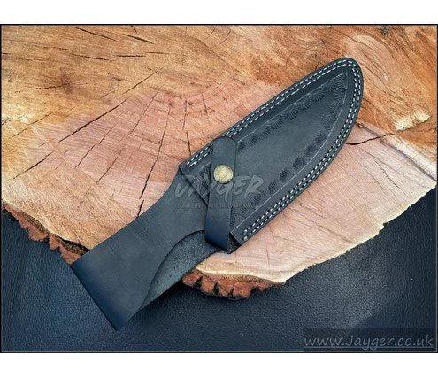 Leather Sheath For Fixed Blade Knife With Belt Loop – BGS2 - Jayger