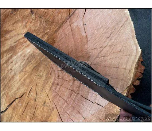Leather Sheath For Fixed Blade Knife With Belt Loop – BGS2 - Jayger