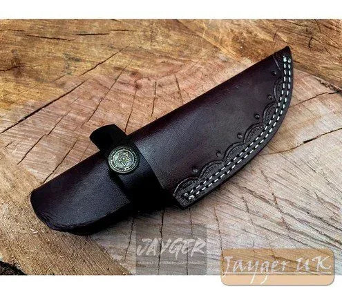 Custom Made Fixed Blade Knife Leather Sheath – BGS4 - Jayger