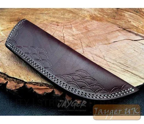 Custom Made Fixed Blade Knife Leather Sheath – BGS5 - Jayger