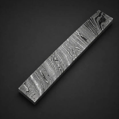 Hand Forged Damascus Steel Billet | Twist