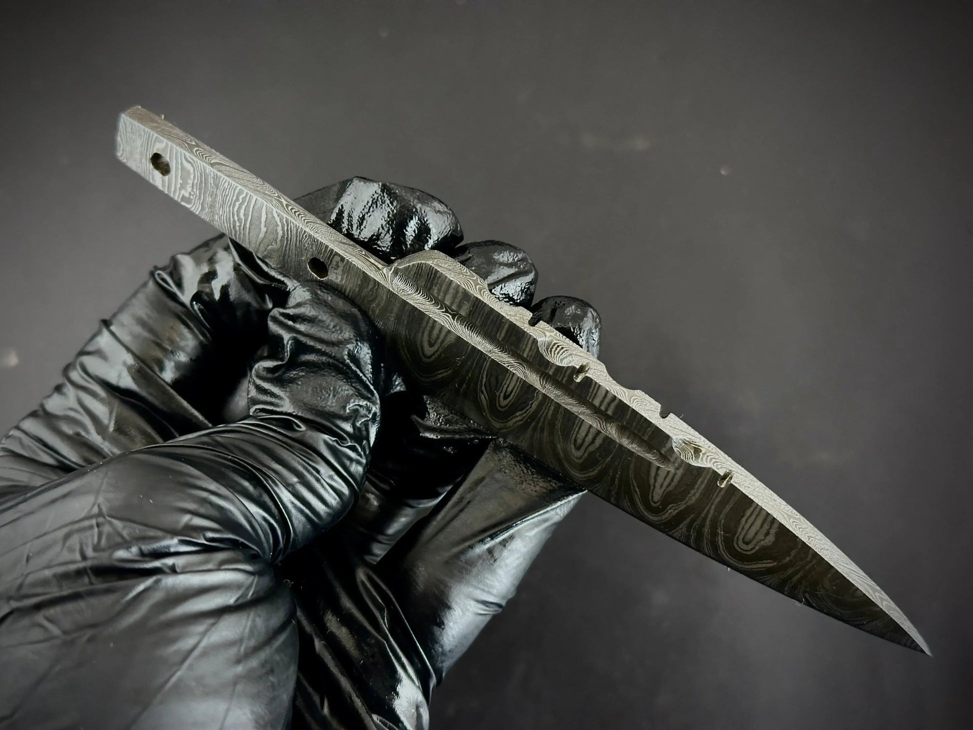 Hand Forged Sgian Dubh Knife Blank – B6 - Jayger