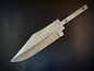Handmade Damascus Steel Hidden Tang Blank Blade – B35 - Jayger
