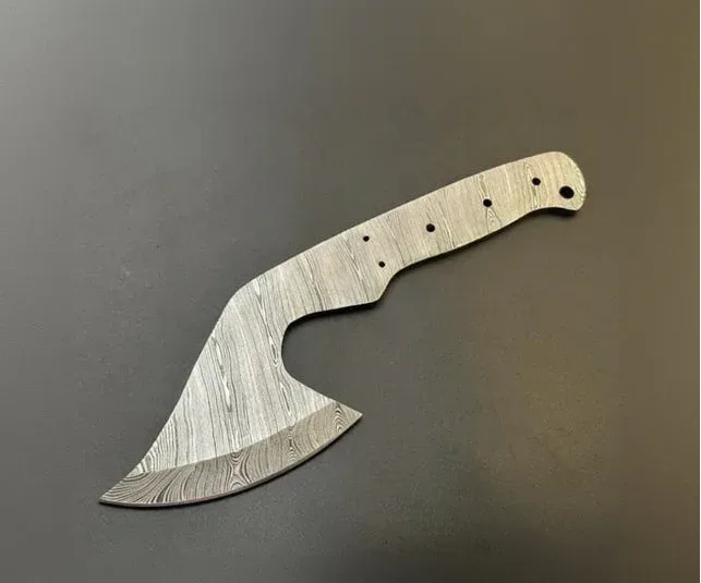 Handmade Meat Cleaver Knife | Hatchet Blank Blade – HB10 - Jayger