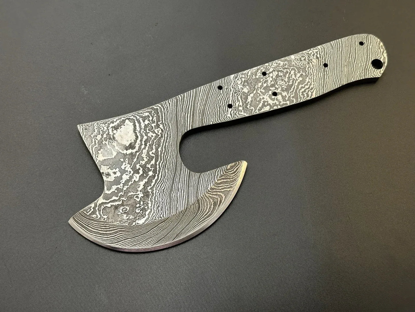 Hand Forged Damascus Cleaver | Hatchet Blank Blade – HB12 - Jayger