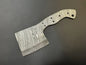 Hand Forged Damascus Steel Meat Cleaver Chef Knife Blank – HB13 - Jayger