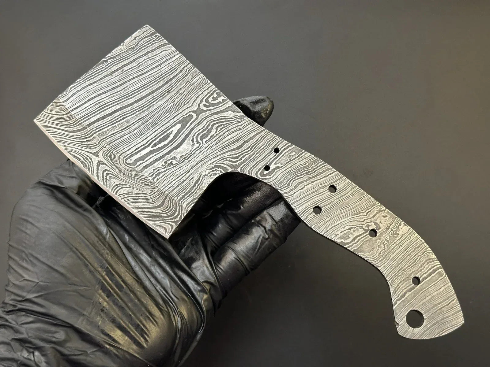 Hand Forged Damascus Steel Meat Cleaver Chef Knife Blank – HB13 - Jayger