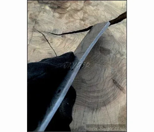 Damascus Steel Bushcraft Knife Blank Blade – HB16 - Jayger