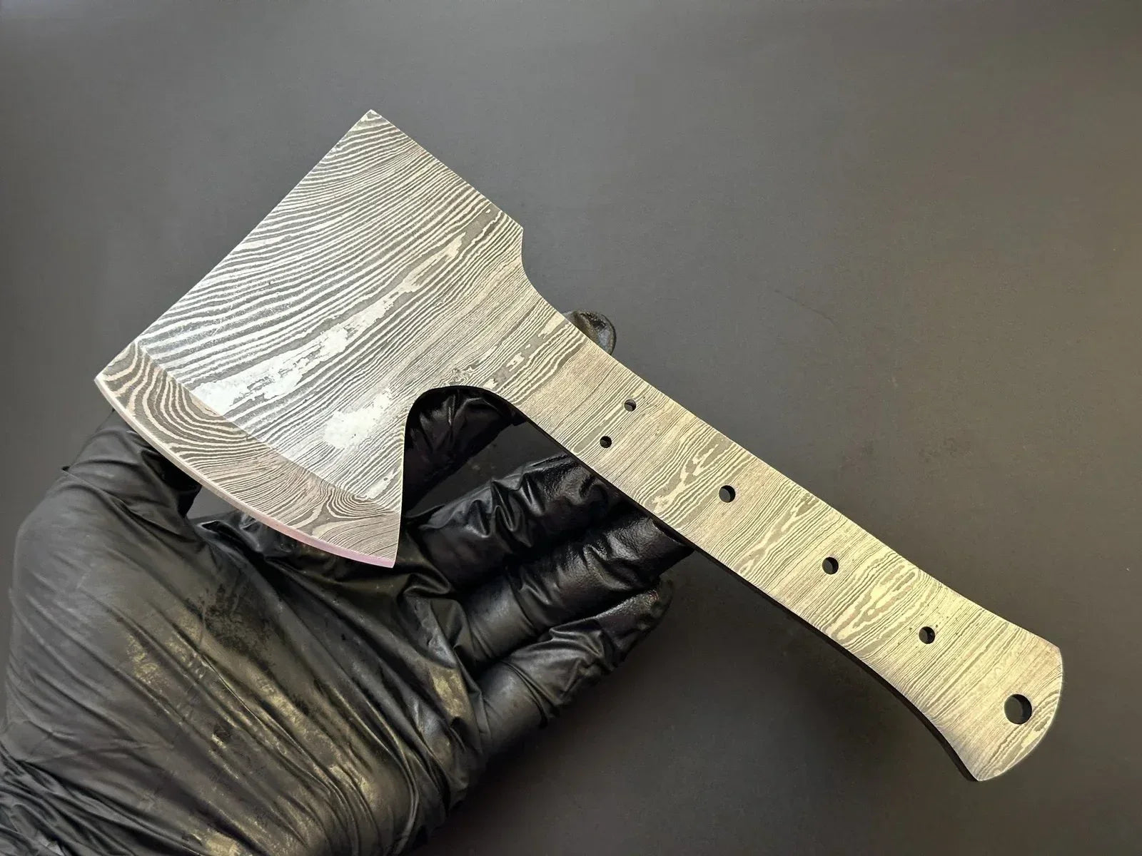 Handmade Damascus Steel Cleaver | Hatchet Blank Blade – HB6 - Jayger