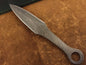 Damascus Steel Throwing Kunai Knife Blank Blade – B41 - Jayger