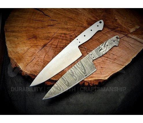 Handmade Kitchen Chef Knife Blank Blade – K1 - Jayger