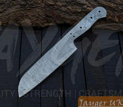 Handmade Kitchen Santoku Knife Blank – K13 - Jayger