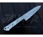 Hand Forged Damascus Steel Chef Knife Blank – K17 - Jayger