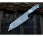 Damascus Steel Chef Slicer Knife Blank Blade – K18 - Jayger