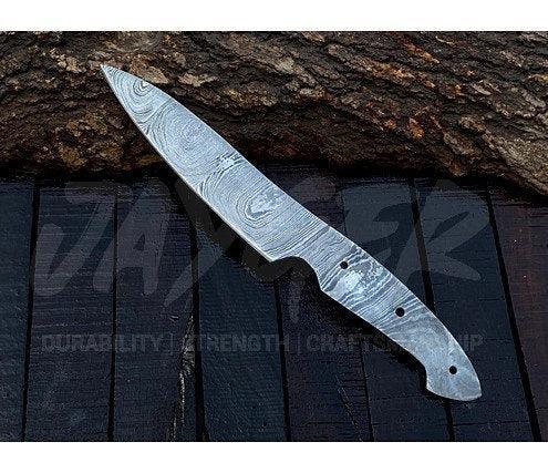 Damascus Steel Vegetable Cutting Knife Blank – K19 - Jayger