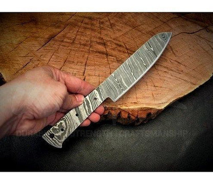 Damascus Steel Multipurpose Cutting Knife Blank – K8 - Jayger