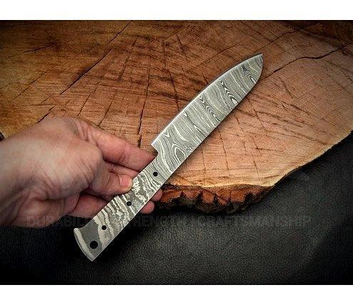 Damascus Steel Multipurpose Cutting Knife Blank – K8 - Jayger