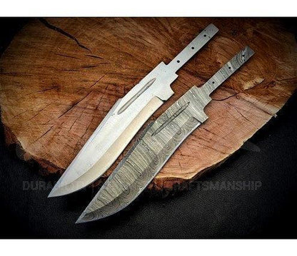 Handmade Bowie Knife Blank Blade – SD7 - Jayger