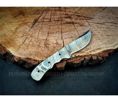 Damascus Steel Hunting Knife Blanks – B17 - Jayger