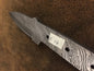 Hand Forged Damascus Boot Knife Blank Blade – B14 - Jayger
