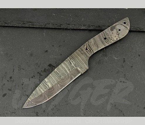 Hand Forged Damascus Steel Skinner Knife Blanks – B239 - Jayger