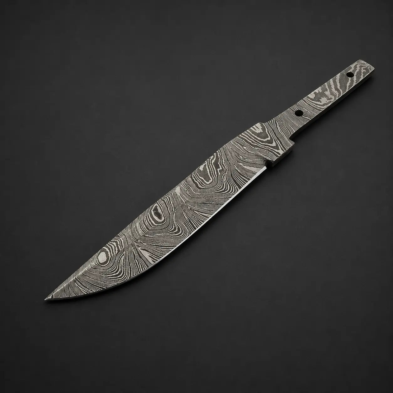 Damascus Steel Hunting Knife Blank – B26
