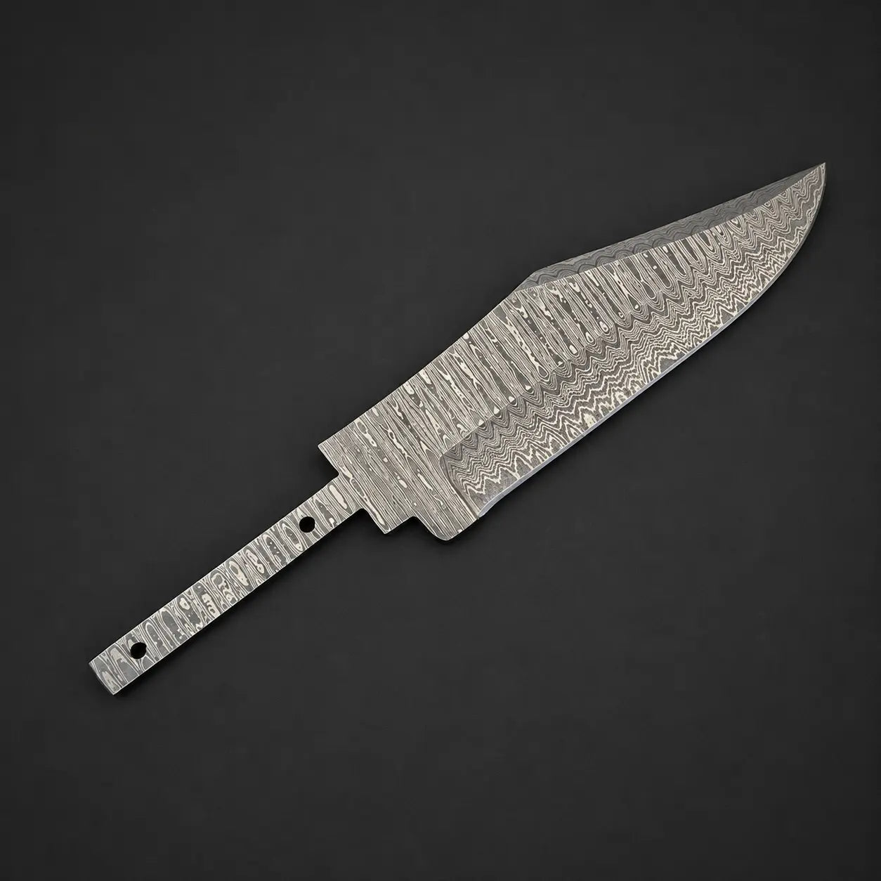 Handmade Damascus Steel Hidden Tang Blank Blade
