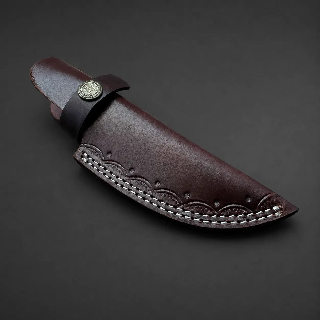 Custom Made Fixed Blade Knife Leather Sheath – BGS4