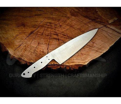 Handmade Kitchen Chef Knife Blank Blade – K1 - Jayger