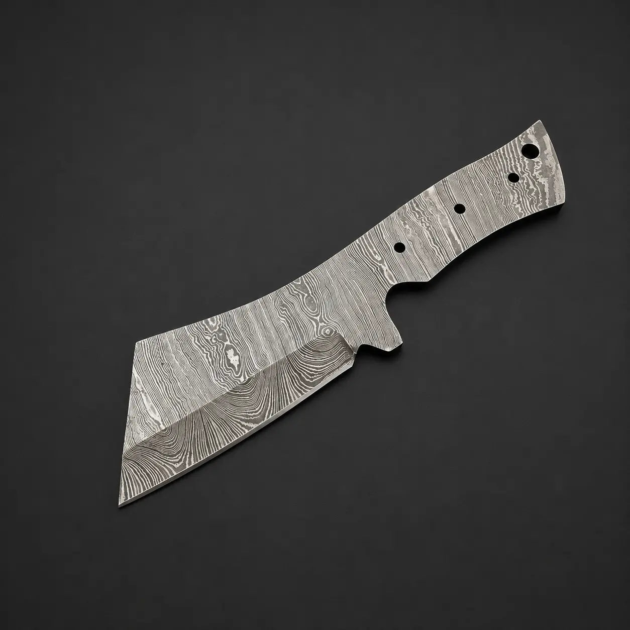 Damascus Steel Bushcraft Knife Blank Blade – HB16