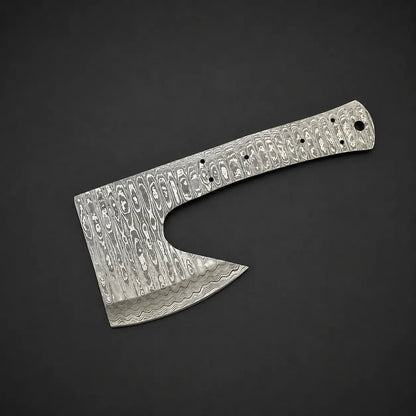 Damascus Steel Meat Cleaver Knife Blank Blade – HB3