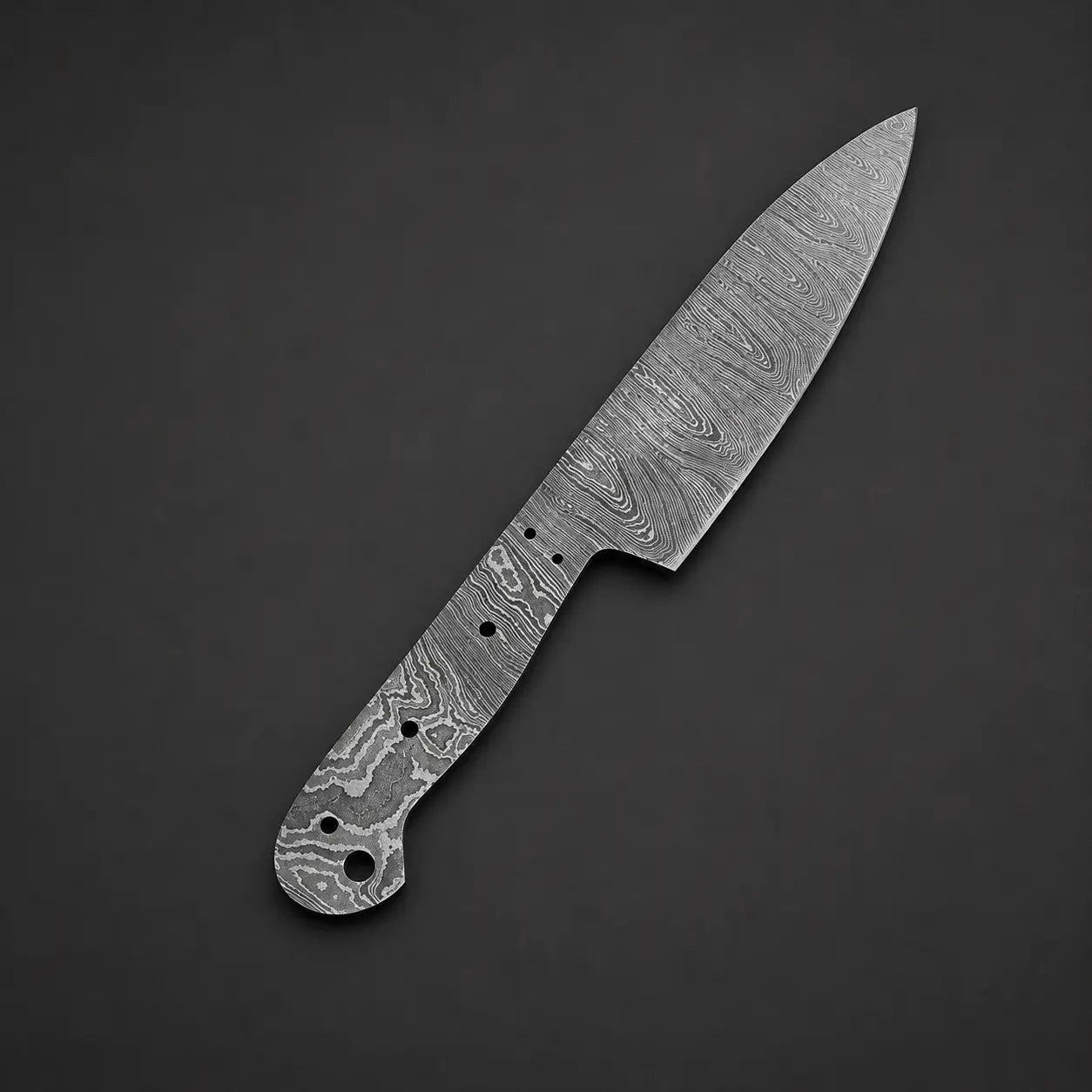 Damascus Steel Chef Knife Blank Blade – K15