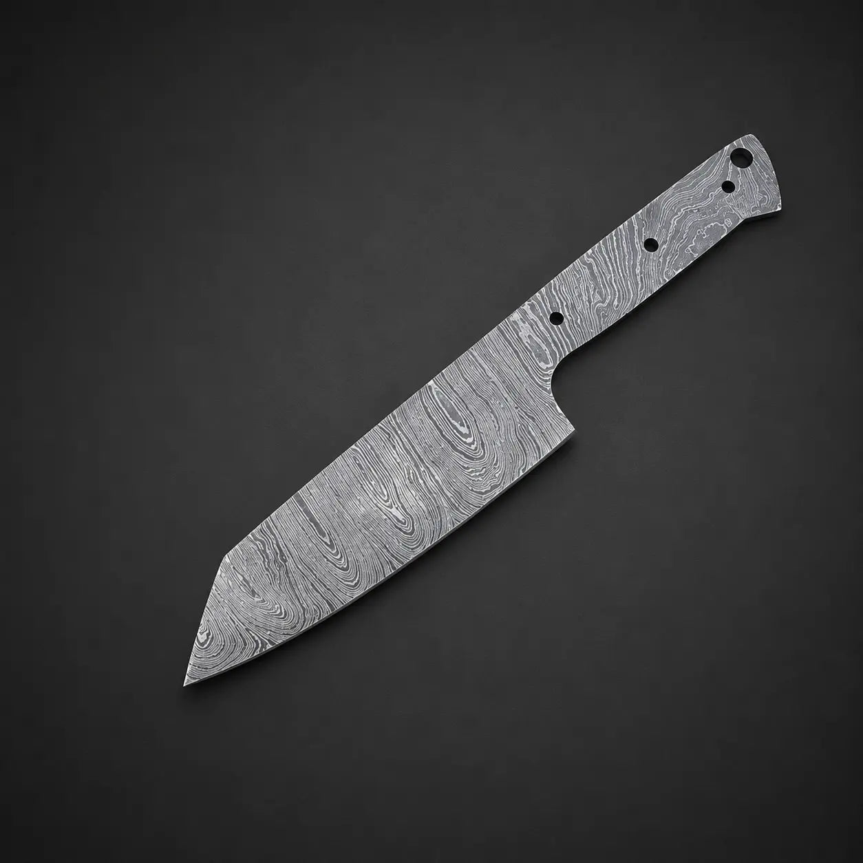 Damascus Steel Chef Slicer Knife Blank Blade – K18