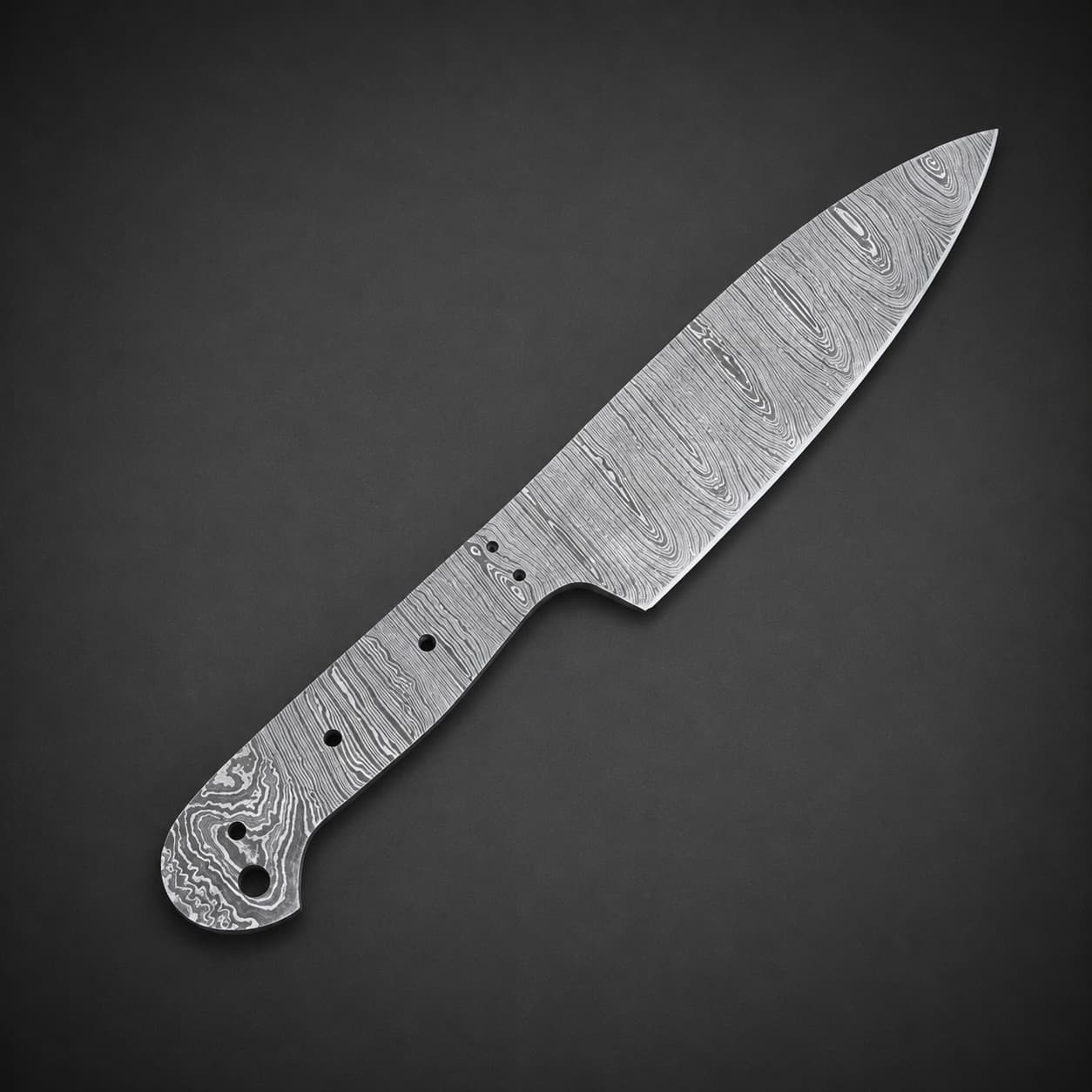 Handmade Damascus Steel Chef Knife Blank Blade – K6