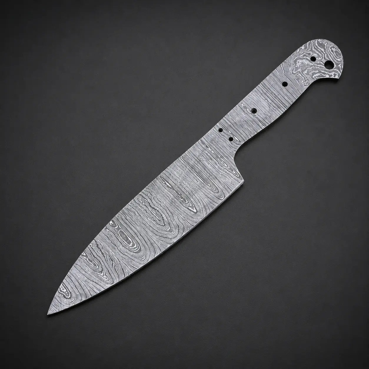 Handmade Damascus Steel Chef Knife Blank Blade – K6