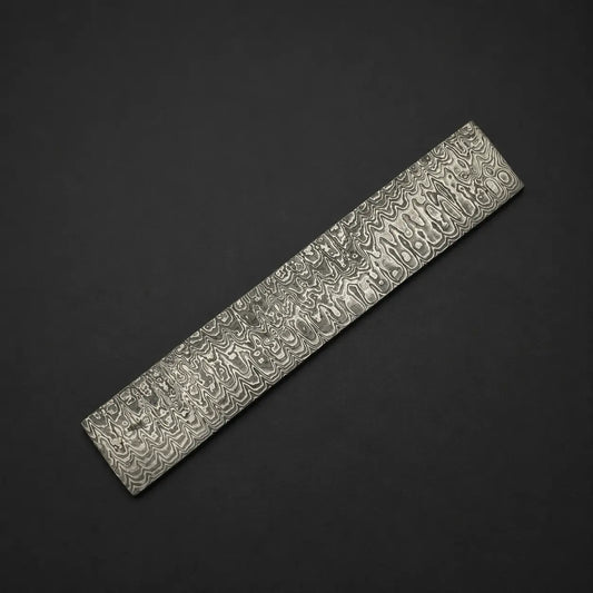 Damascus Steel Billet Hand Forged By Jayger | Pattern Ladder