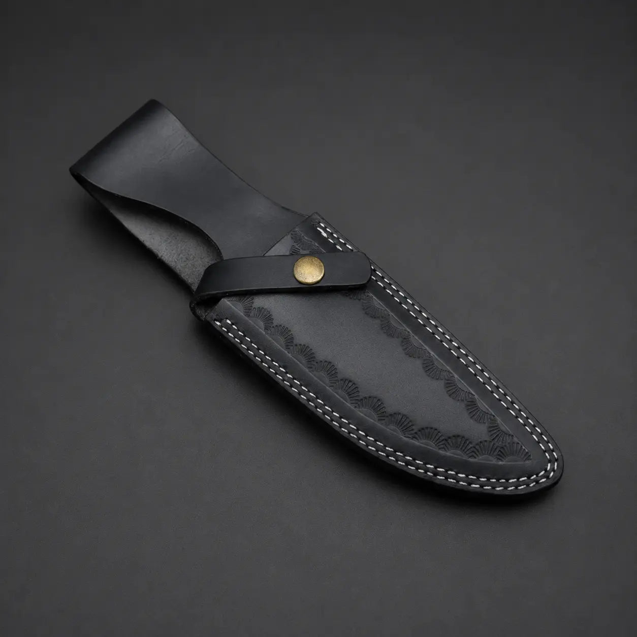 Leather Sheath For Fixed Blade Knife