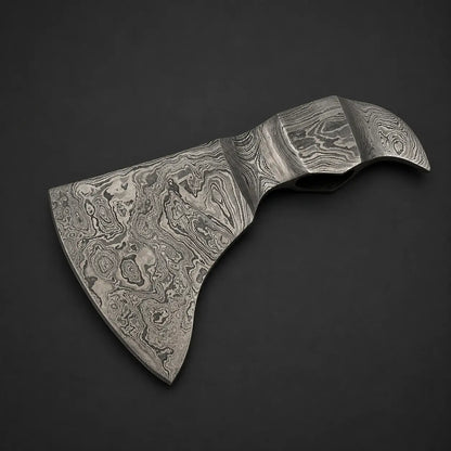 Damascus Steel Tomahawk Axe Head
