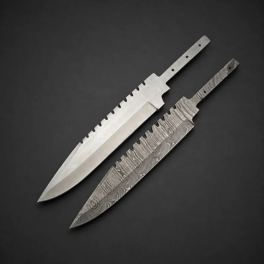 Handmade Bowie Knife Blade Blanks – SD4