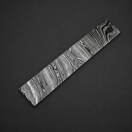 Hand Forged Damascus Steel Billet | Twist